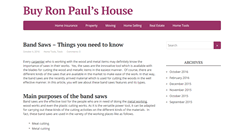 Desktop Screenshot of buyronpaulshouse.com